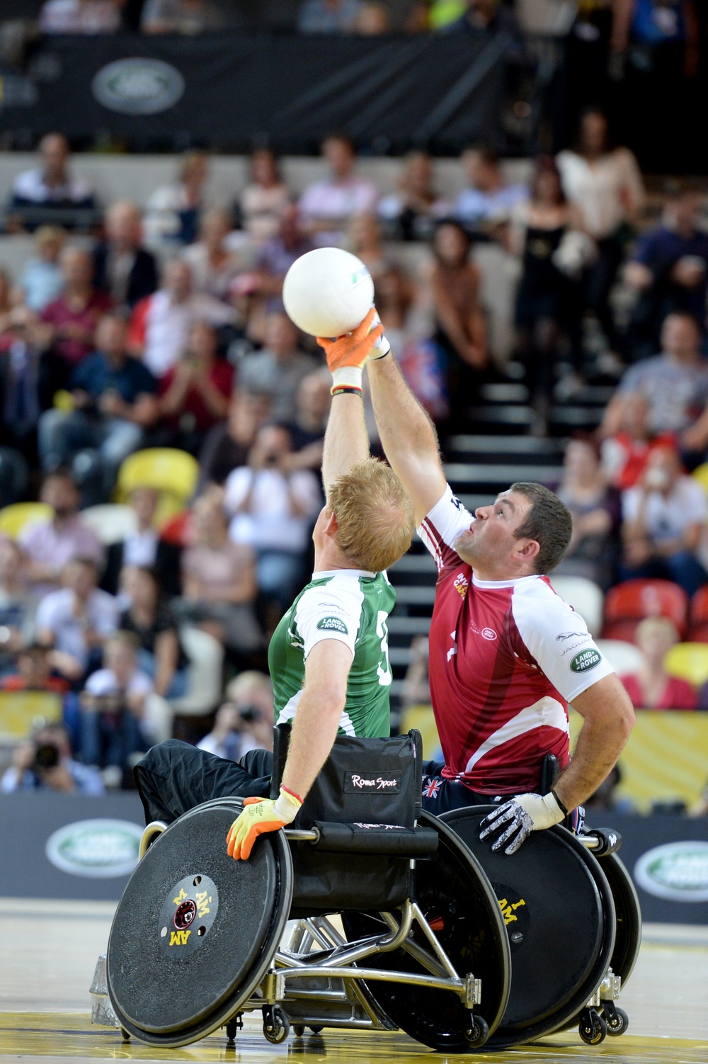 Wheelchair rugby at Invictus Games