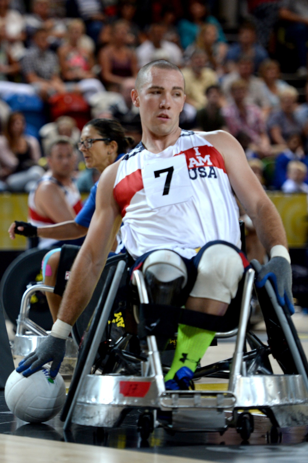 Wheelchair rugby at Invictus Games