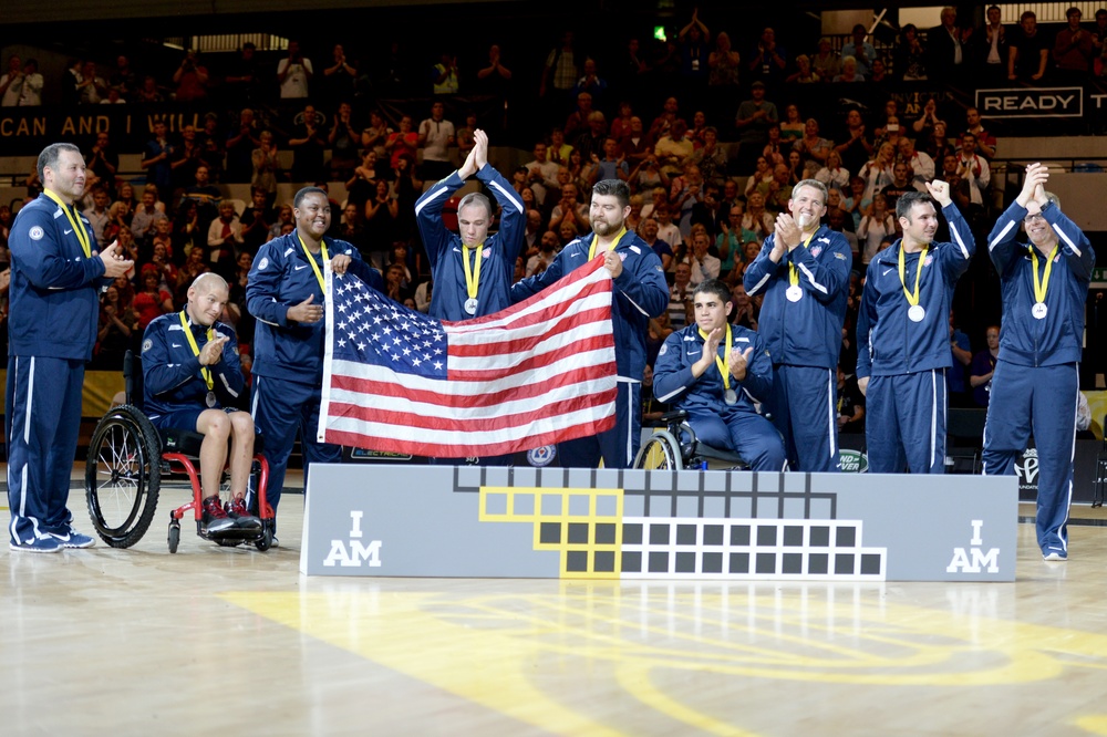 Wheelchair rugby at Invictus Games