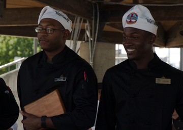 Marines compete at Star-Spangled Spectacular cook off