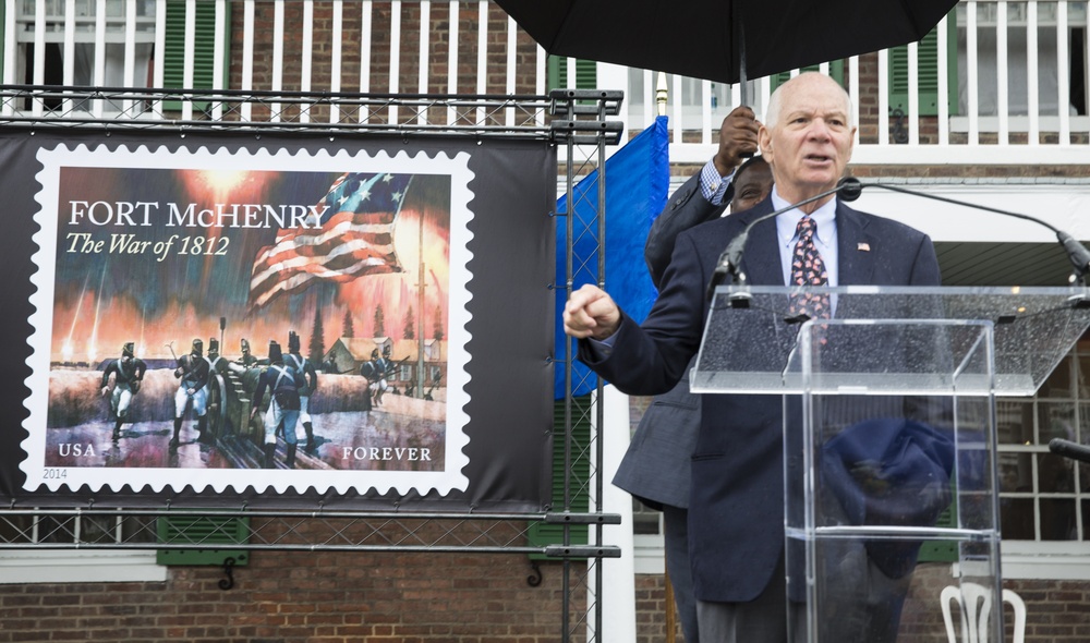 US Postal Service reveals patriotic stamp at Star-Spangled Spectacular
