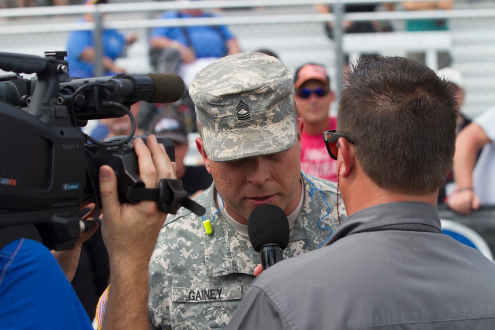 Soldier Hero invited to NHRA