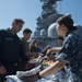 USS America steel beach picnic