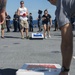 USS America steel beach picnic