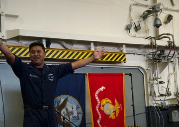 USS America holds talent show