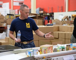 Community relations event during Star-Spangled Spectacular