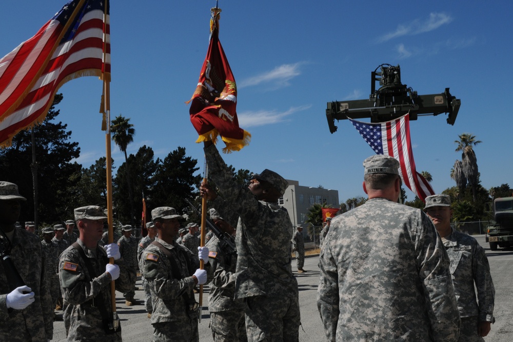 483rd Transportation Battalion welcomes incoming commander