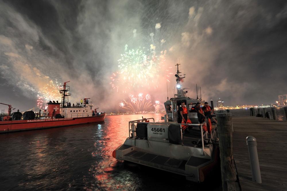 Coast Guard provides security during Baltimore's Star-Spangled Spectacular event