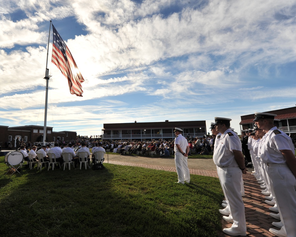 The Dawn's Early Light Ceremony at Fort McHenry