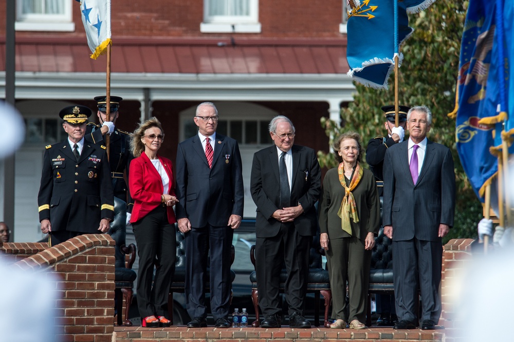 Armed Forces Farewell Tribute in honor of Carl M. Levin and Howard 'Buck' McKeon