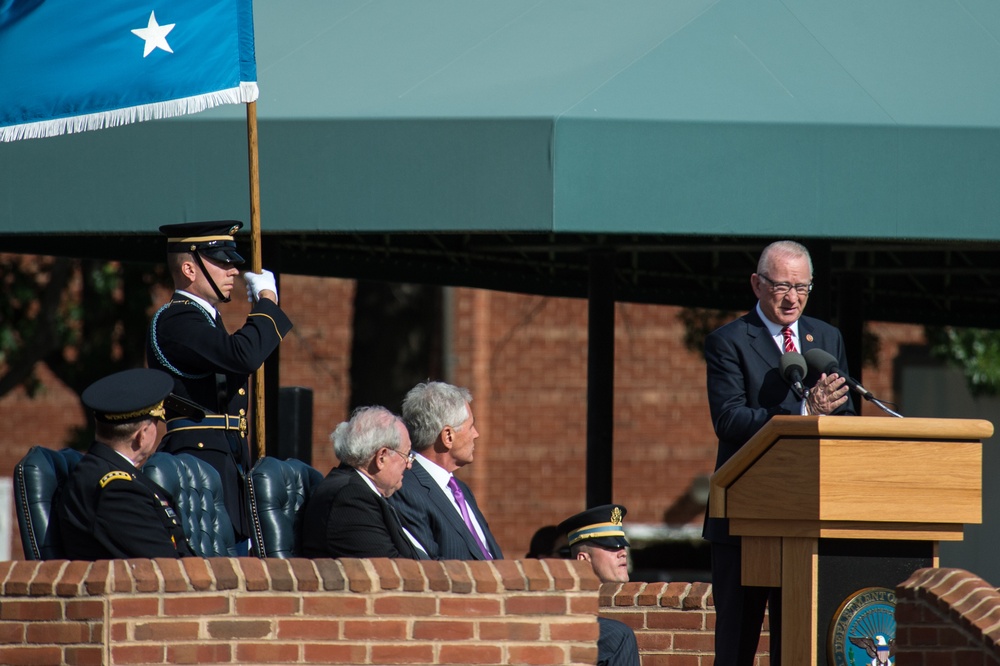 Armed Forces Farewell Tribute in honor of Carl M. Levin and Howard 'Buck' McKeon