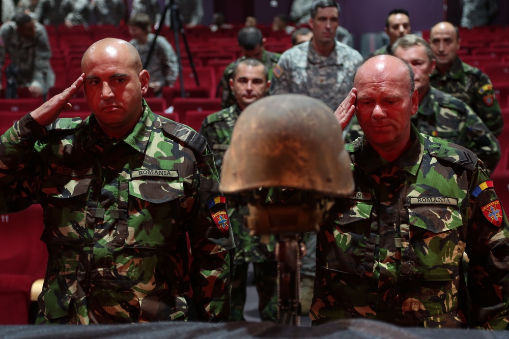 Romanian memorial ceremony