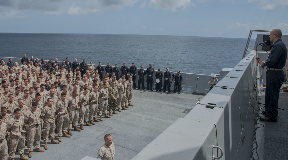 Maiden deployment, USS San Diego