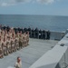 Maiden deployment, USS San Diego