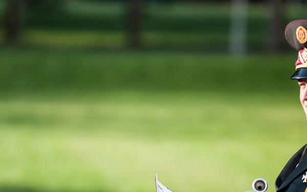 Ukraine military band member