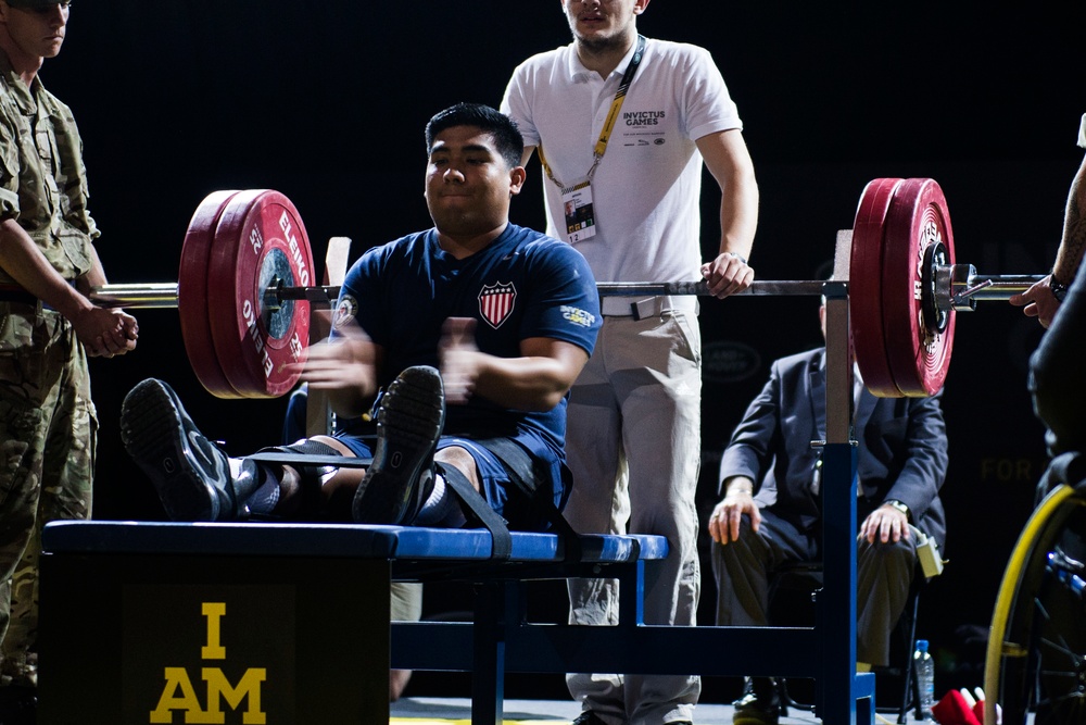 Powerlifting at Invictus Games