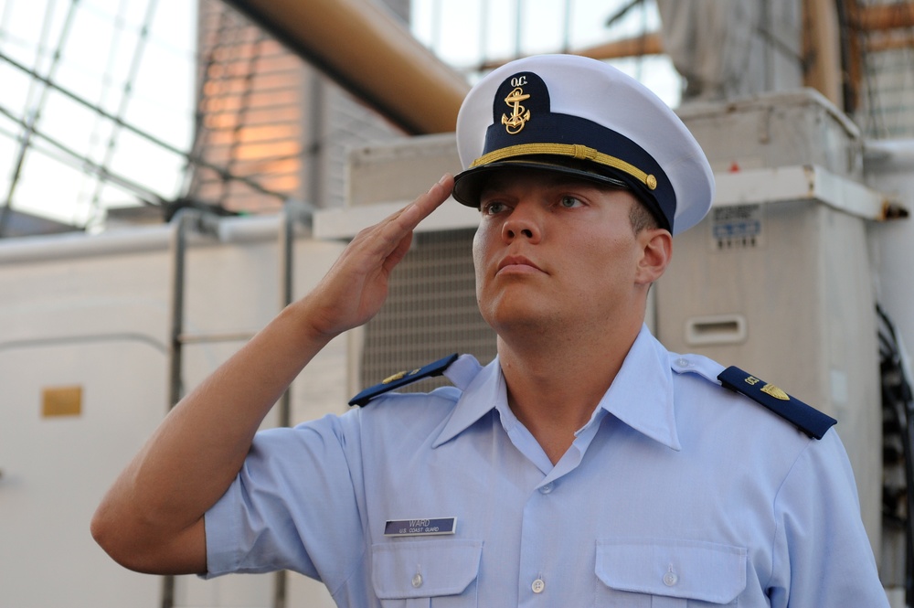USCGC Eagle honors 200th anniversary of national anthem