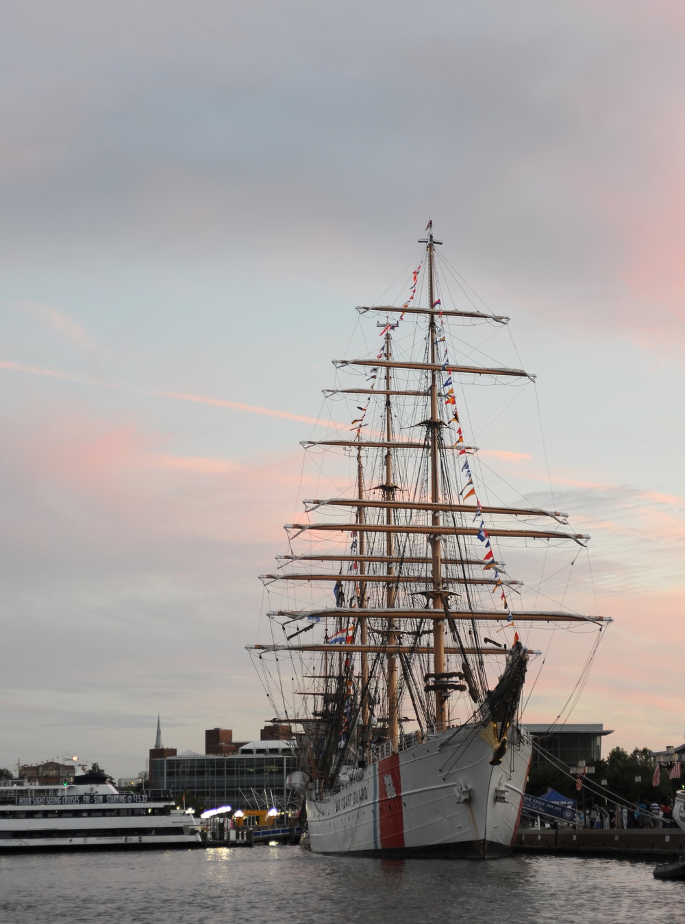 USCGC Eagle honors 200th anniversary of national anthem