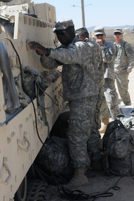 Soldiers prepare for NTC