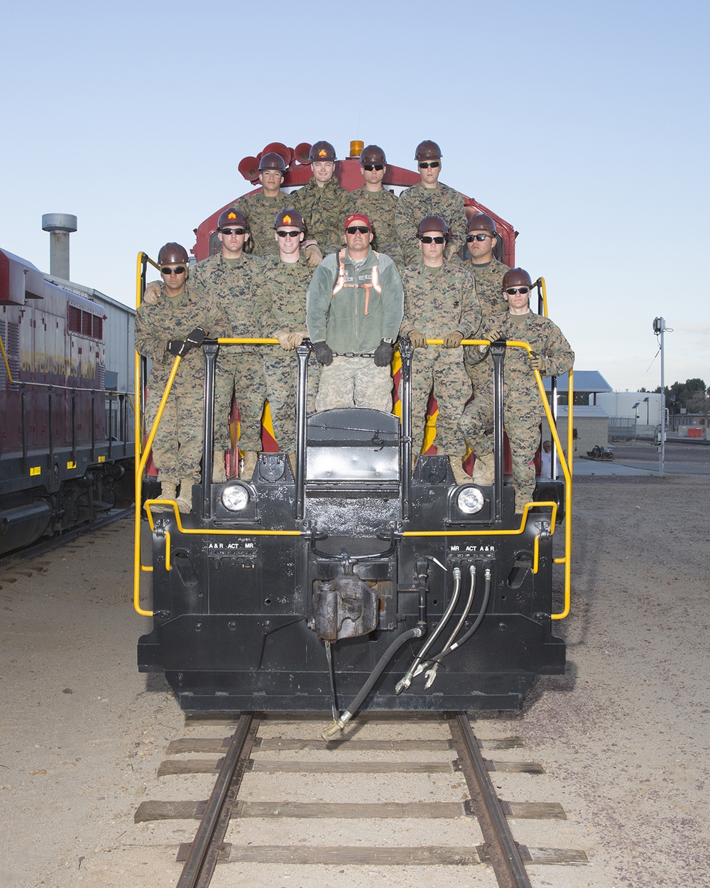 Army train