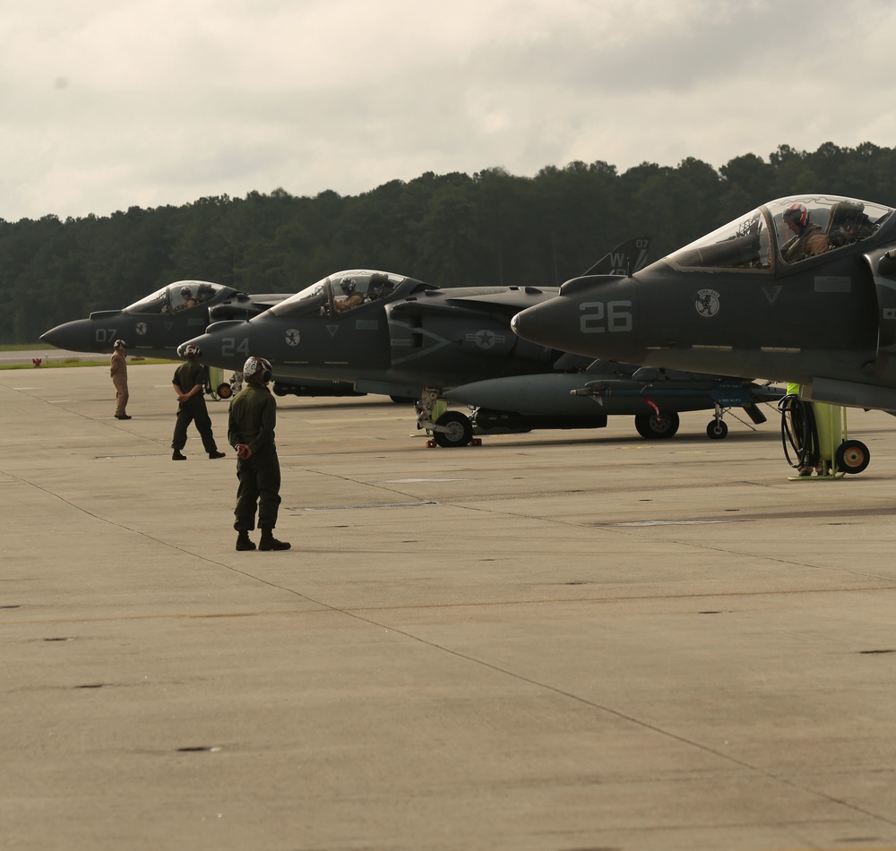 VMA-223 Marines train during Exercise Green Flag