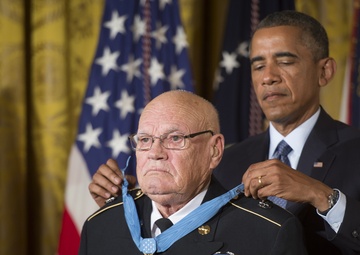 President awards Medals of Honor to 2 Vietnam veterans