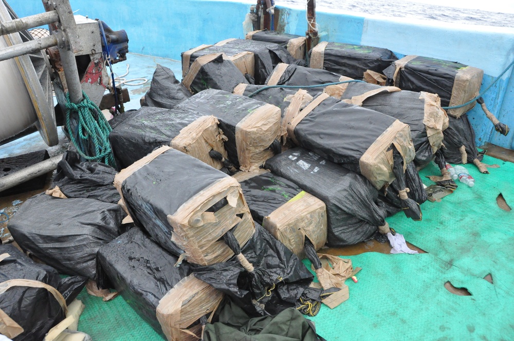 Coast Guard seizes drugs from fishing vessel