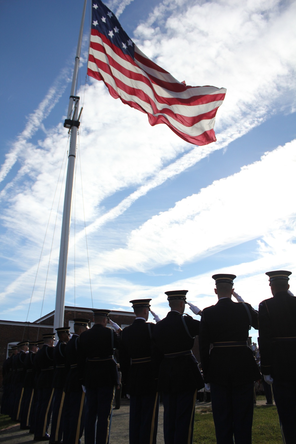 Dawn's Early Light Flag Raising Ceremony at Ft. McHenry