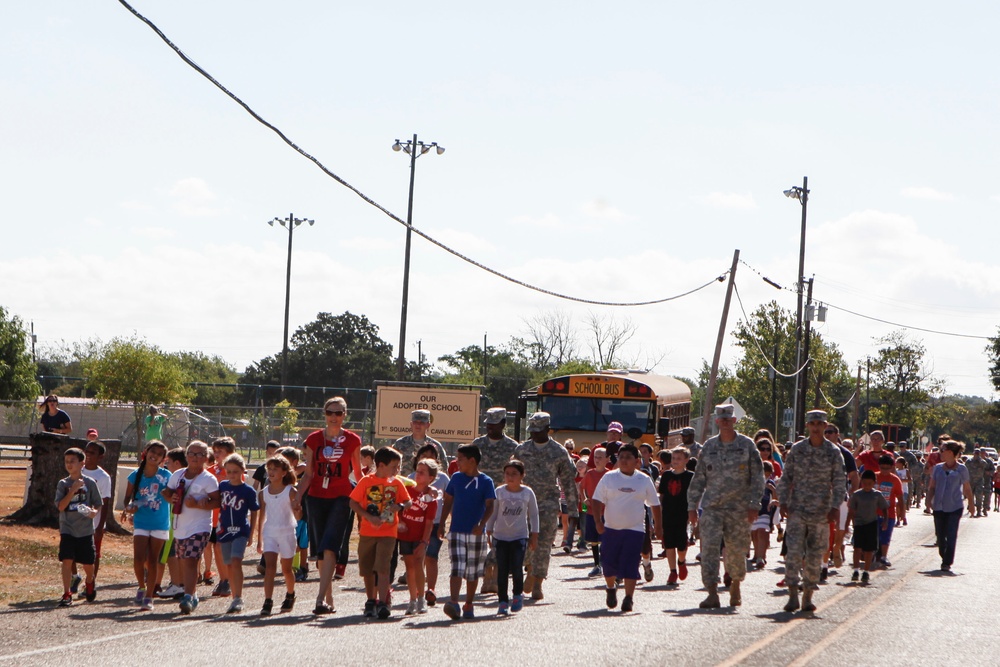 Village of Salado hosts ‘Freedom Walk’ with Fort Hood Soldiers in tribute to 9/11 victims and responders