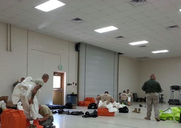 Firefighter Soldiers conduct HAZMAT training, prepare for any contingency