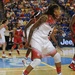 USA Women's Basketball Team receives dog tags from service members