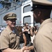 USS America pinning ceremony