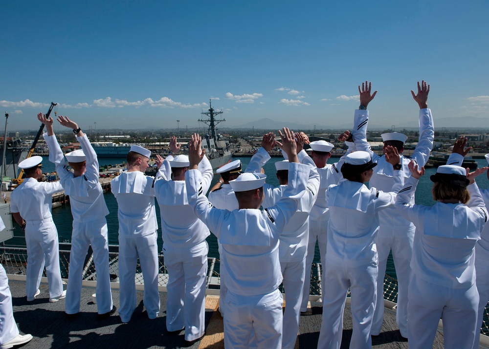 USS America homecoming