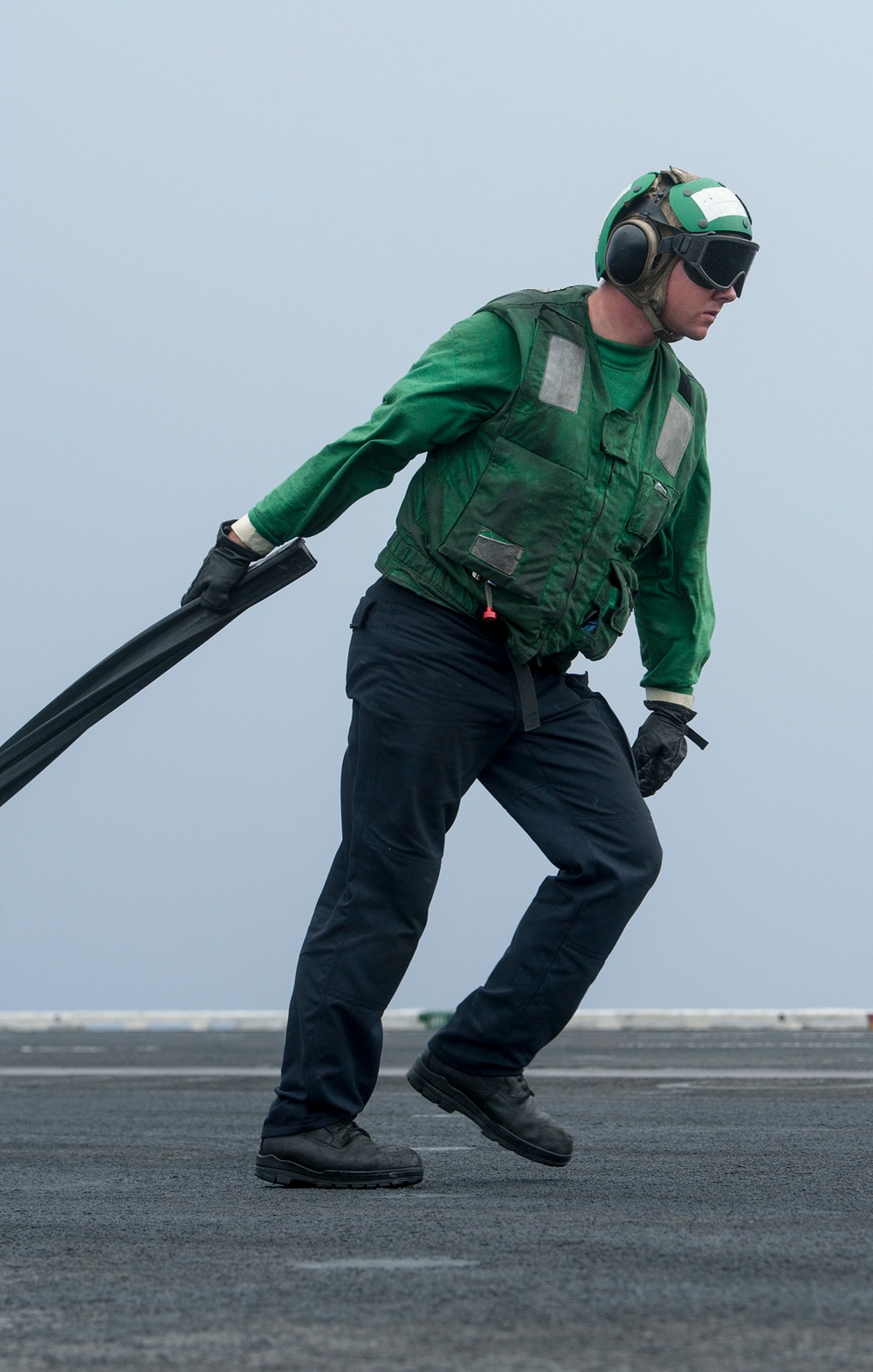 USS Carl Vinson flight deck operations