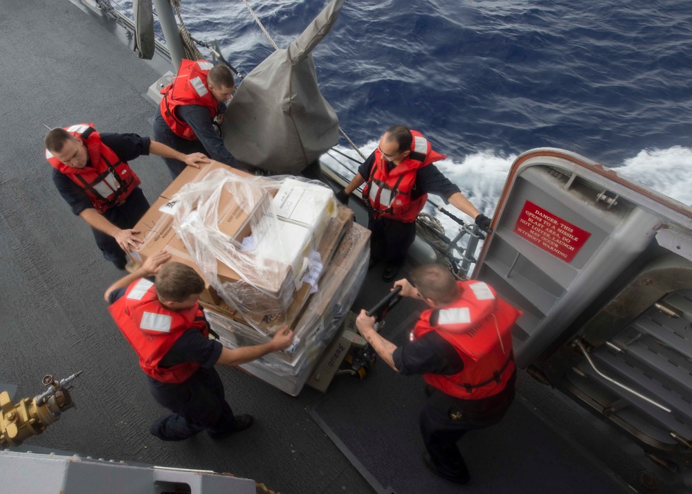 USS Dewey operations