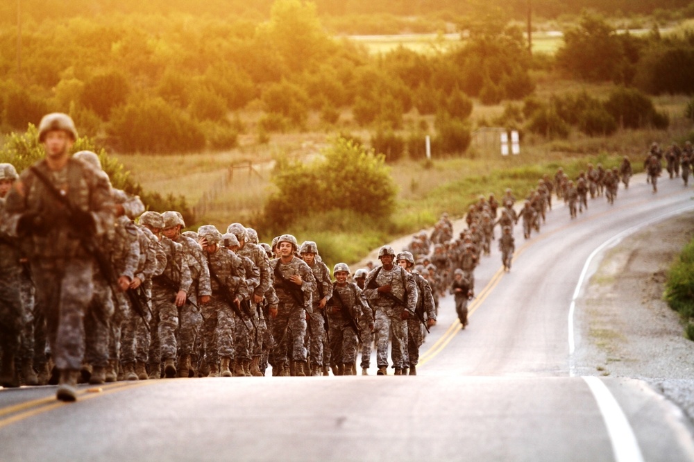 1st Air Cav executes 9/11 commemoration foot march