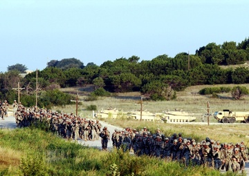 1st Air Cav executes 9/11 commemoration foot march