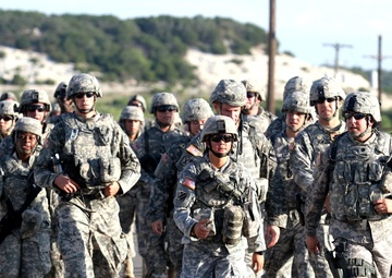 1st Air Cav executes 9/11 commemoration foot march