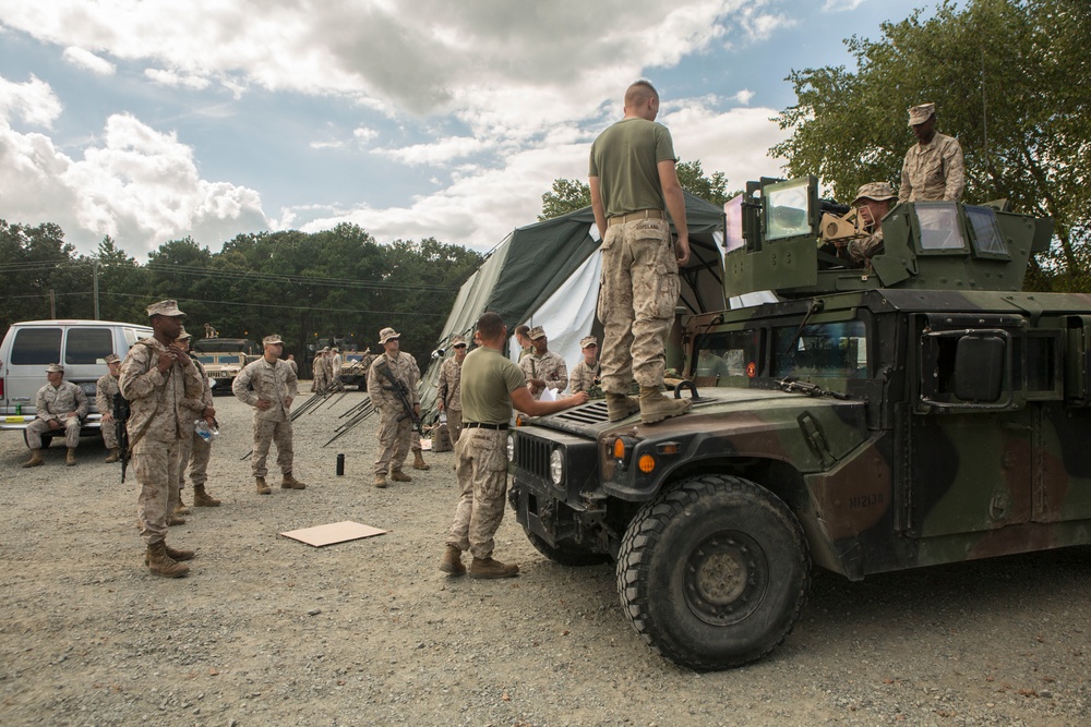 3/2 instructs CLR-2 Marines on convoy operations at Fort A.P. Hill