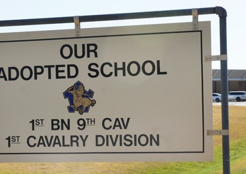 Cavalry battalion, local middle school remember 9/11, form partnership