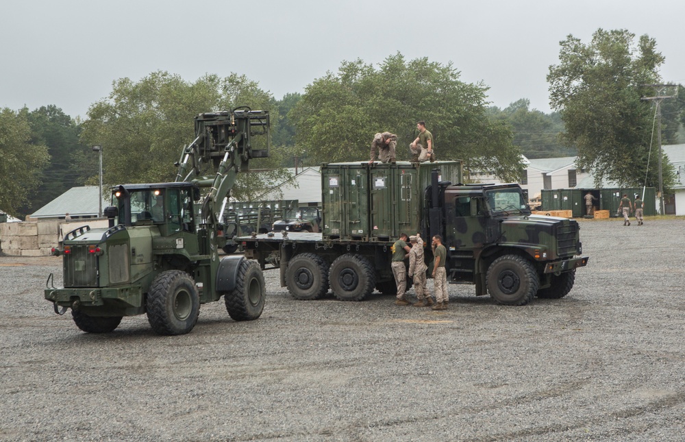 CLR-2 Marines prepare departure from A.P. Hill