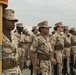 Marine recruits use teamwork to complete final drill evaluation
