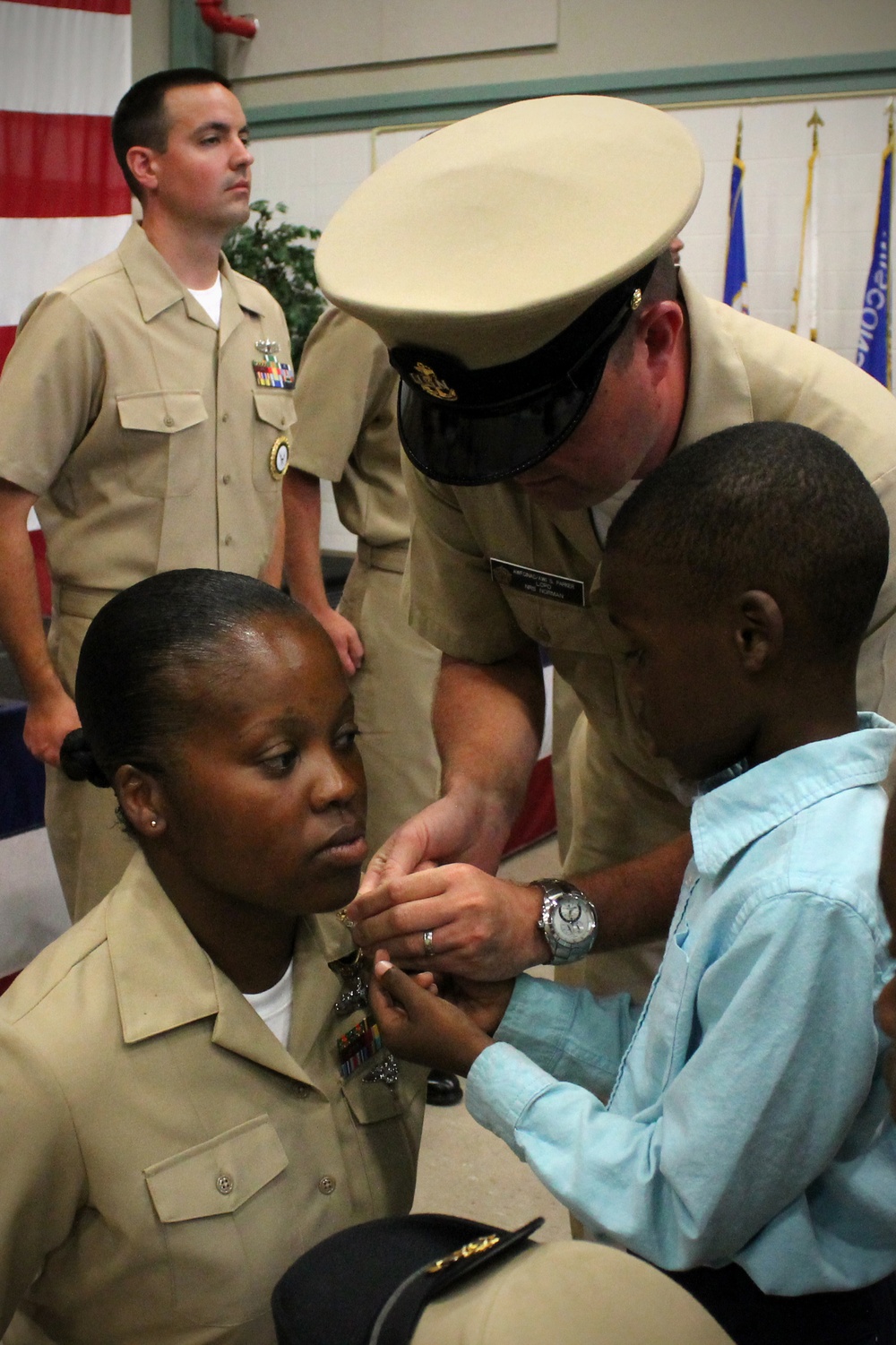 NRD Dallas CPO pinning ceremony