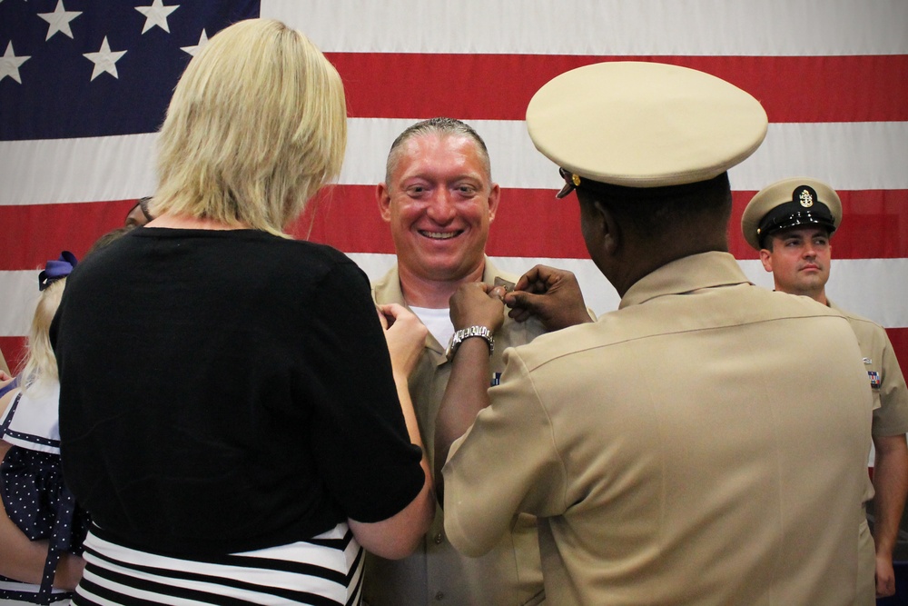 NRD Dallas CPO pinning ceremony