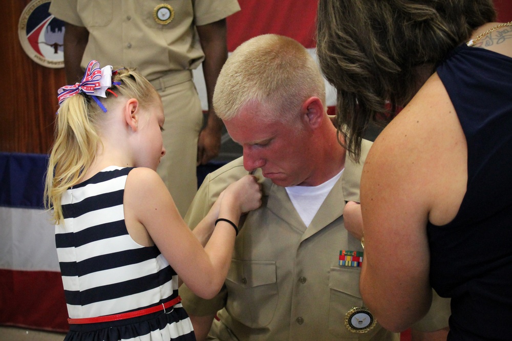 NRD Dallas CPO pinning ceremony