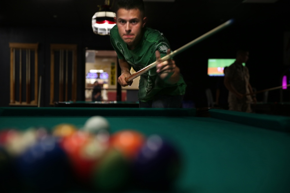 Pool tournament promotes healthy competition