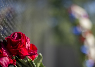 Family of MOH recipient Sloat makes solemn visit to Vietnam Wall