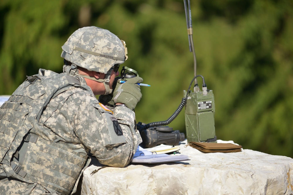 2nd CR conducts observation post operations, Grafenwoehr, Germany