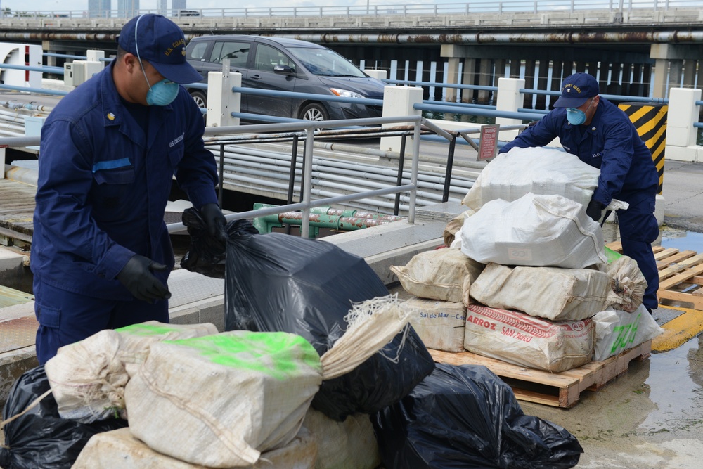 Coast Guard offloads $23 million in cocaine