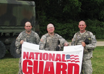 National Guard racers visit 219th